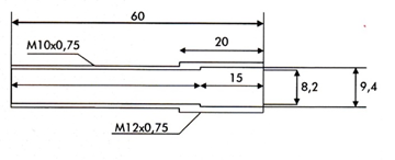磁気式インクリメンタルリニアエンコーダ KMIX2 外観寸法図